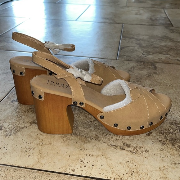 JOURNEE Collection ALARY style in tan size 12 - Picture 4 of 11